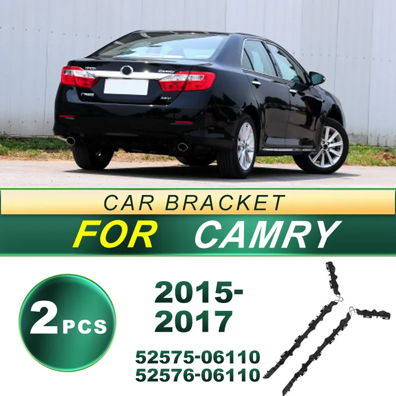 

For 2015-2017 Camry car rear bumper bracket fixing bracket fog light frame decoration car light accessories