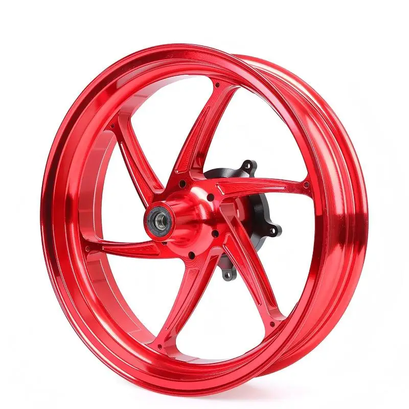 

Exterior Accessories CNC Aluminum Alloy Wheel Rim for XMAX300 ATV Motorcycle Front and Rear Wheel Modification