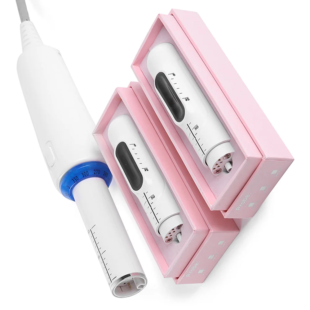Vaginal HIFU Transducer 10000 Shots Cartridge Probe Parts For Privacy Skin Firming Rejuvenation Tightening Machine Version 1.4.6