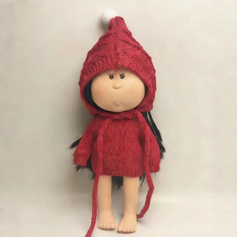 

Spanish Mia Potato Doll Clothes - Suitable for 24-centimeter Mia dolls. Set of multi-color sweaters for easy outfit changes. Ver