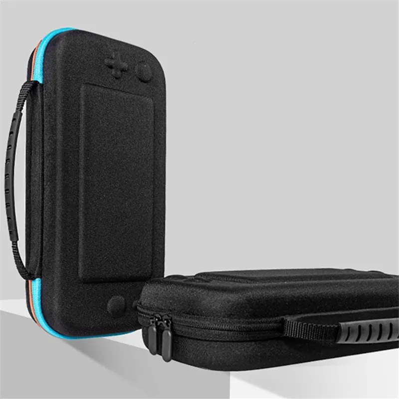 

Сумка для хранения с защитой от царапин и сумкой на молнии для игровых аксессуаров, портативный чехол для переноски игровой консоли Nintendo Switch OLED