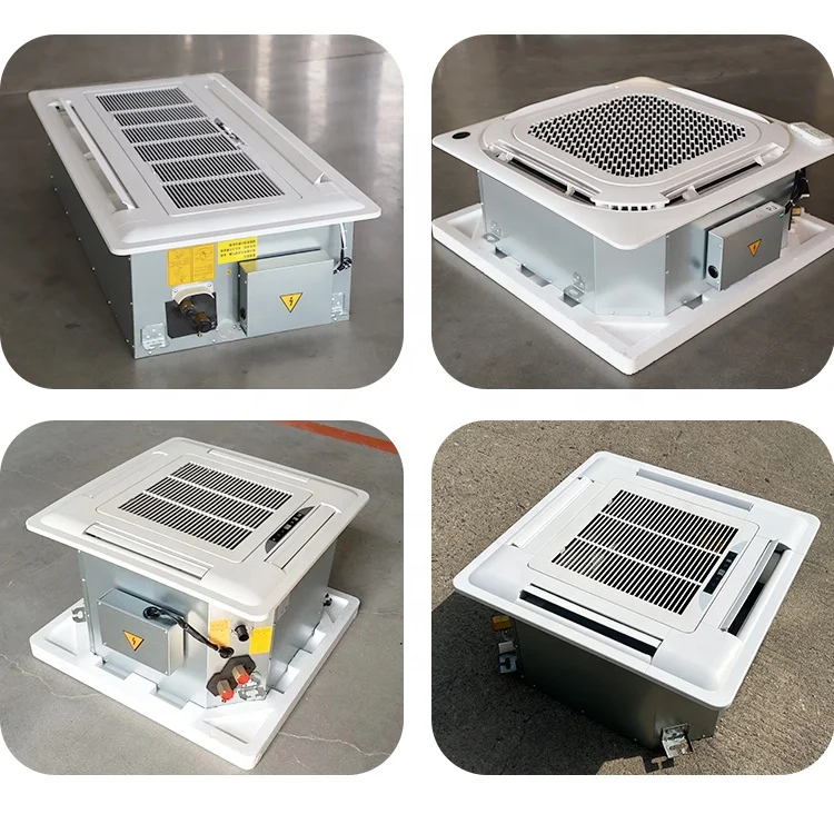 Anpassbare geräuscharme DC-Deckenventilator-Spuleneinheiten mit kühlender Heizung für HVAC-Bedürfnisse