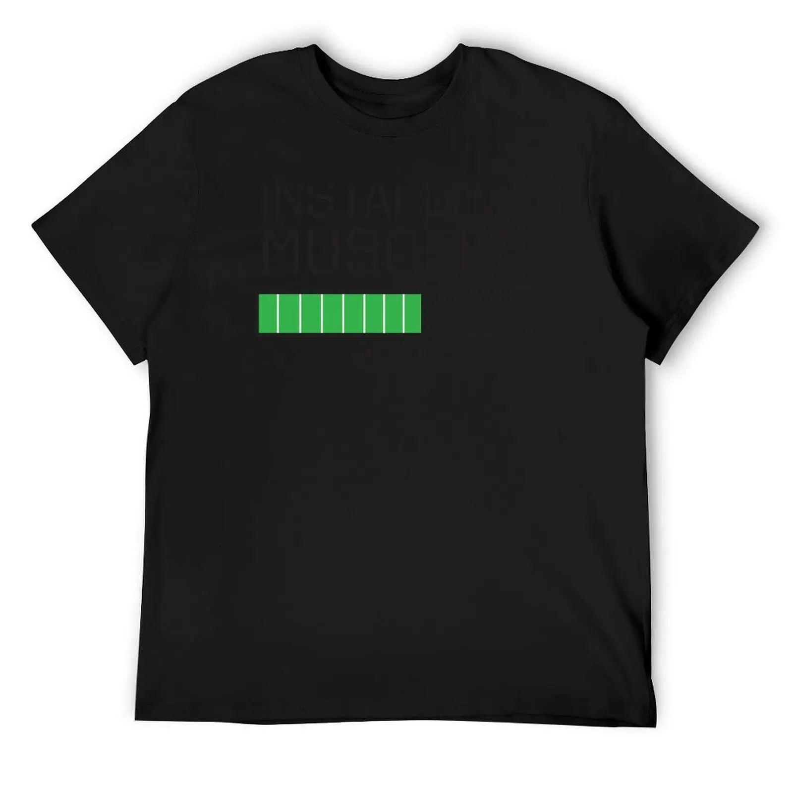 

Installing Muscles Please Wait T-Shirt luxury designer new edition clothes anime shirts men