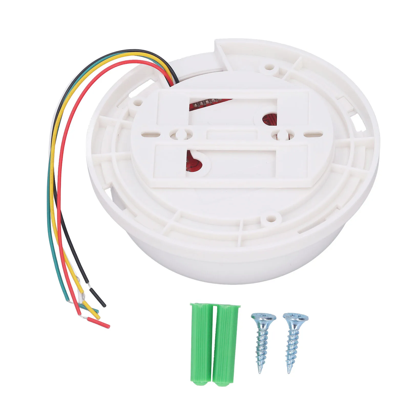 

Natural Gas Detector ABS Ceiling Network Alert Sound and Light Alert Gas Alarm for Home Safe 12‑28V