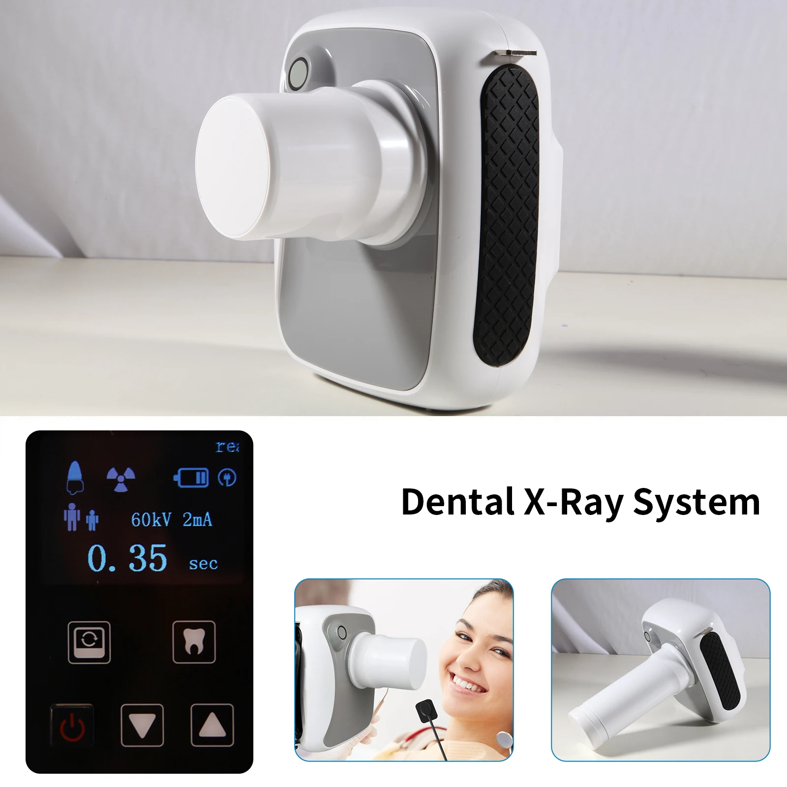 Portable Dental Imaging System Portable Digital X-Ray Machine Handheld X-ray Equipment High Frequency Woodpeck Dentist Equipment