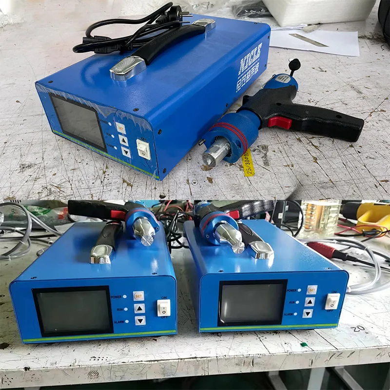 

1200w Handheld Ultrasonic Welder Portable Plastic Spot Welding Machine