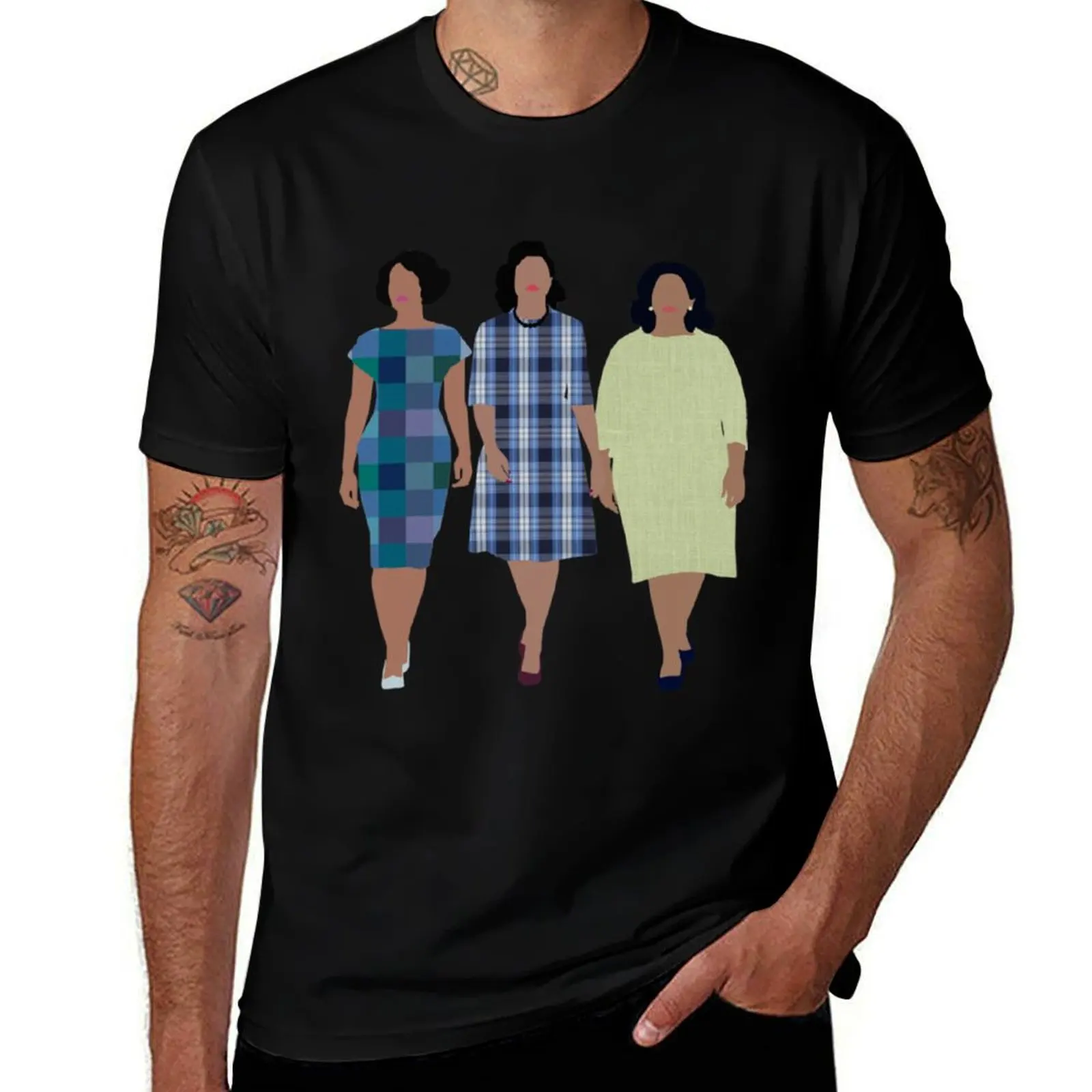 Hidden Figures T-Shirt Relaxed Casual Short Sleeve Tee T-Shirt
