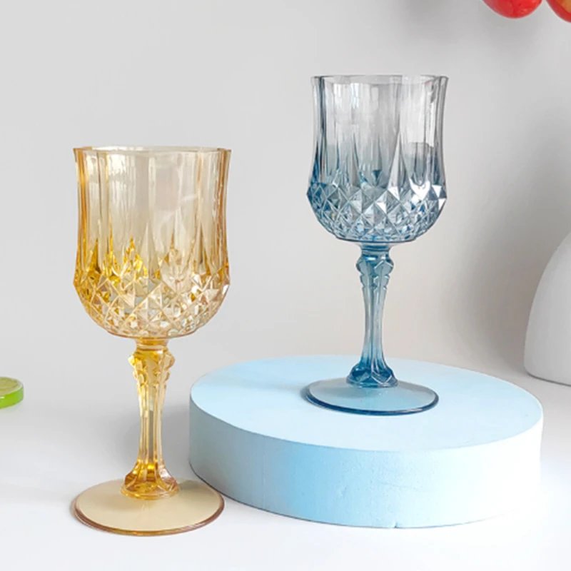 Acrylic Plastic Champagne Flutes for Wedding & Birthday Toasts