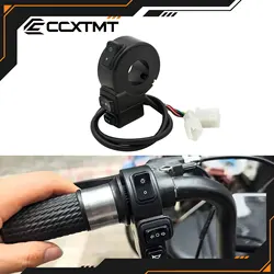 Motorcycle Electric Bike Scooter ATV Quad 22mm Handlebar Universal Parts Switch Headlight Turn Signal Horn ON/OFF 3 In 1 Switch