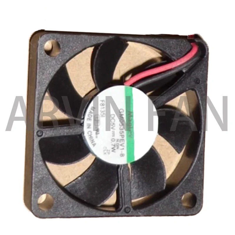 Original GM0535PEV1-8 3.5cm 35mm DC 5V 0.7W Slim Server Inverter Cooling Fan