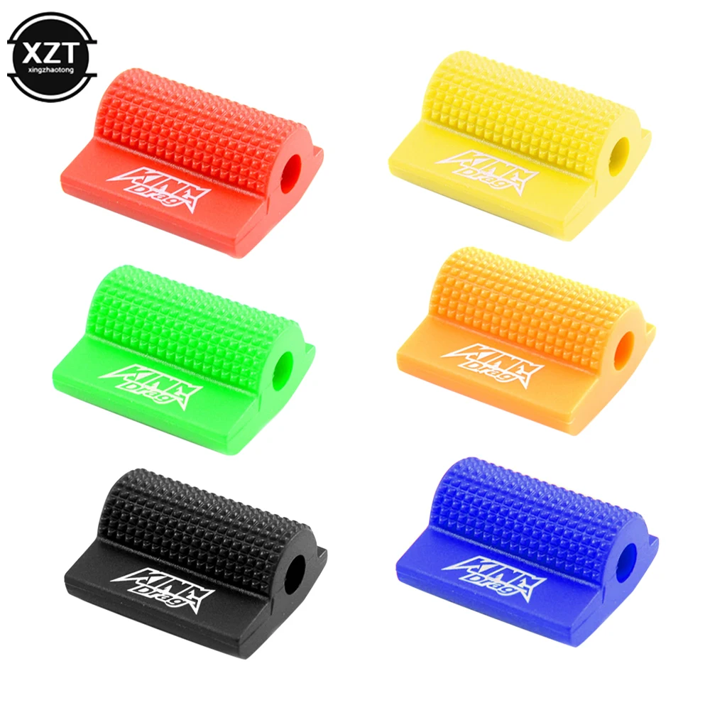 2023 1 Pcs Universal Motorcycle Shift Gear Lever Pedal Rubber Cover Shoe Protector Foot Peg Toe Gel Motorcycle Accessories