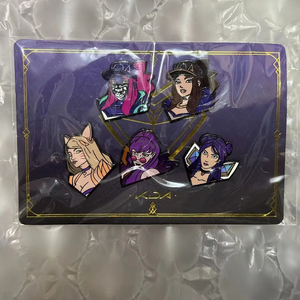 K/DA Pin Pack  Akali Ahri Evelynn Kaisa Genuine Original Packaging Brand New