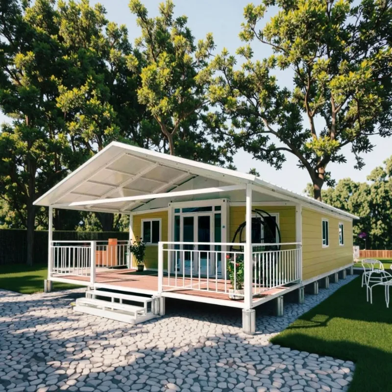 Customized Movable 40ft 20ft Living Prefab Container Tiny House Ready to Live Prefabricated Modular Mobile Home 2 3 4 5 Bedroom