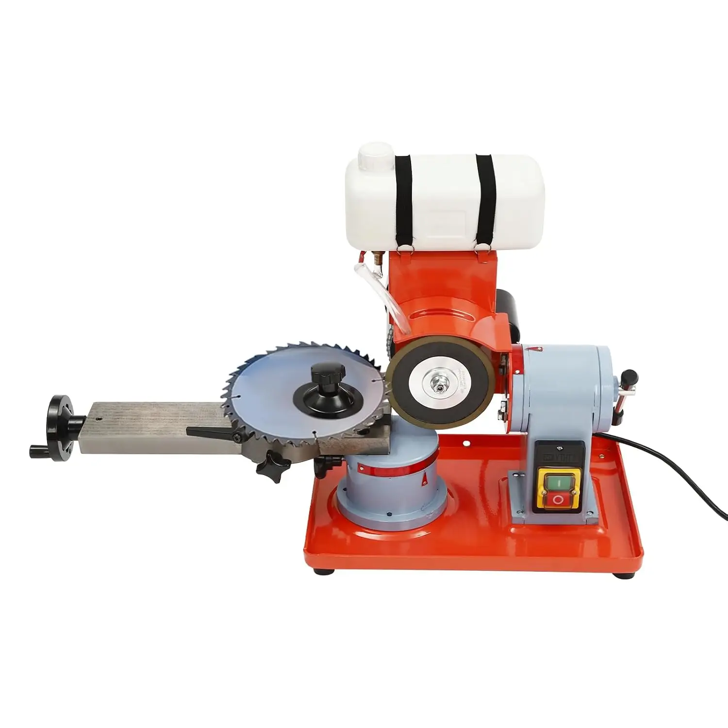 Electric Saw Blade Sharpening Machine, 370W 125Mm Water Injection Grinding Grinder Machine Circular Saw Blade Sharpener Machine