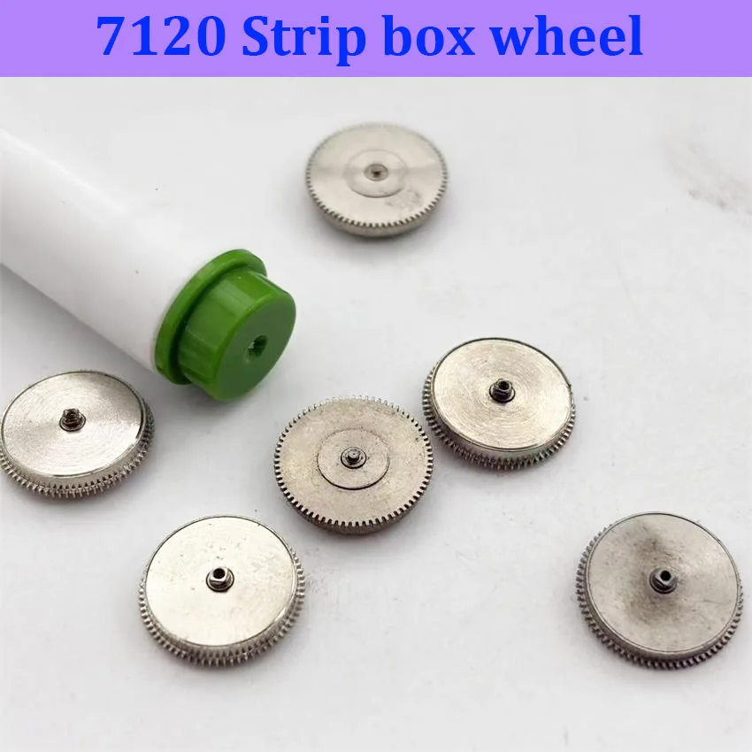 1pcs 7120 Watch Repair Mainspring Box Assembly Movement Wheel Strip Watch Accessories Suitable for Watch Repair Tools
