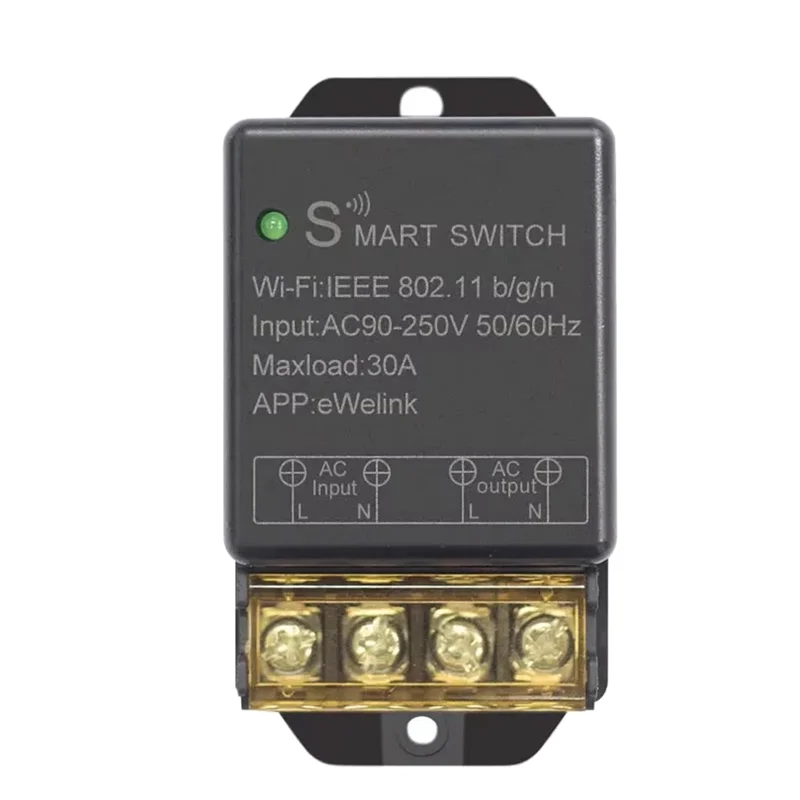 

B29C-Ewelink Smart Wi-Fi реле Ewelink Wi-Fi релейный переключатель AC220V 110V 30A беспроводной пульт дистанционного управления голосовое управление