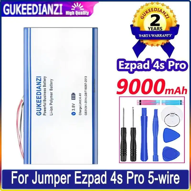 

Laptop Battery 9000Mah Premium Replacement For Jumper Ezpad 4S Pro 5-Wire 5 Lines