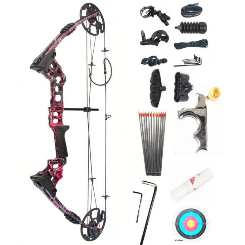 Hot Sale  Archery Compound Bows Arrow Hunting Adjustable Draw Weight Compound Bow for Hunting