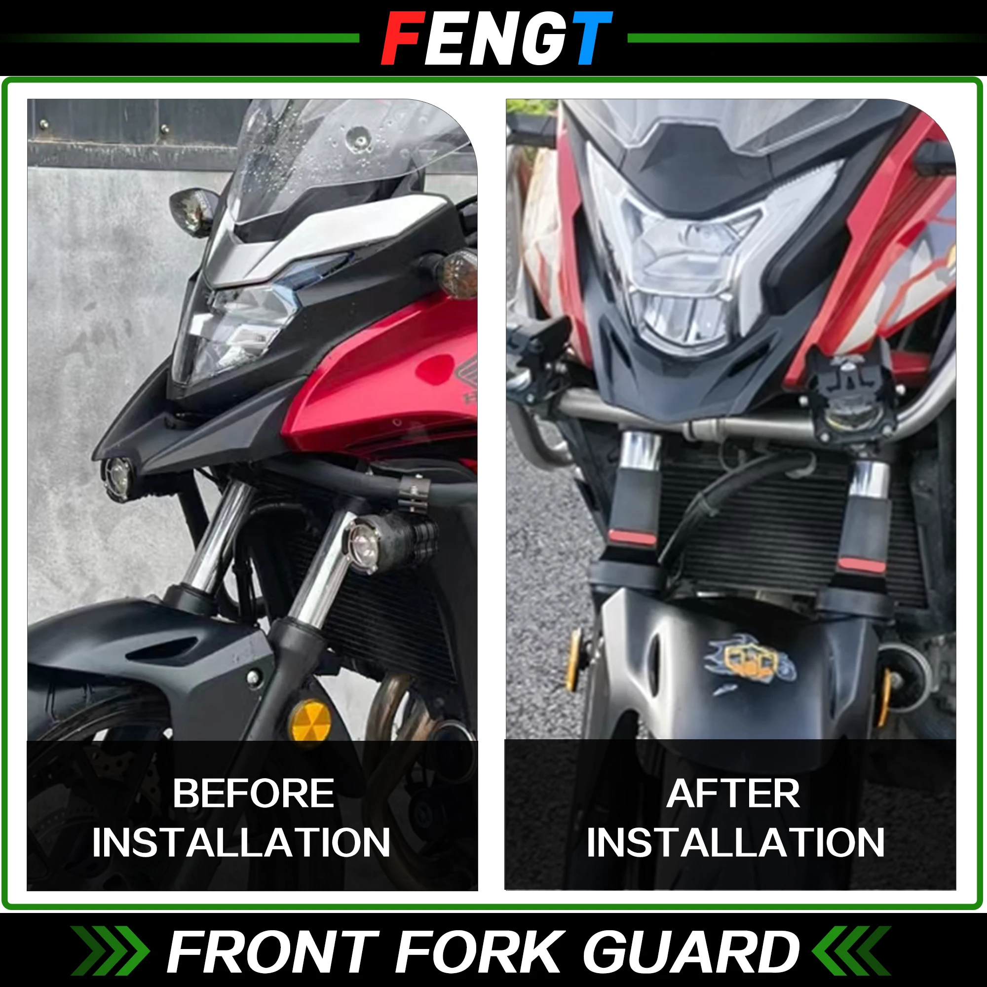 For HONDA CB500X 2013-2018 Motorcycle Front Fork Guard Shock Absorbing Protective Shell Cover CB 500X damping Shield