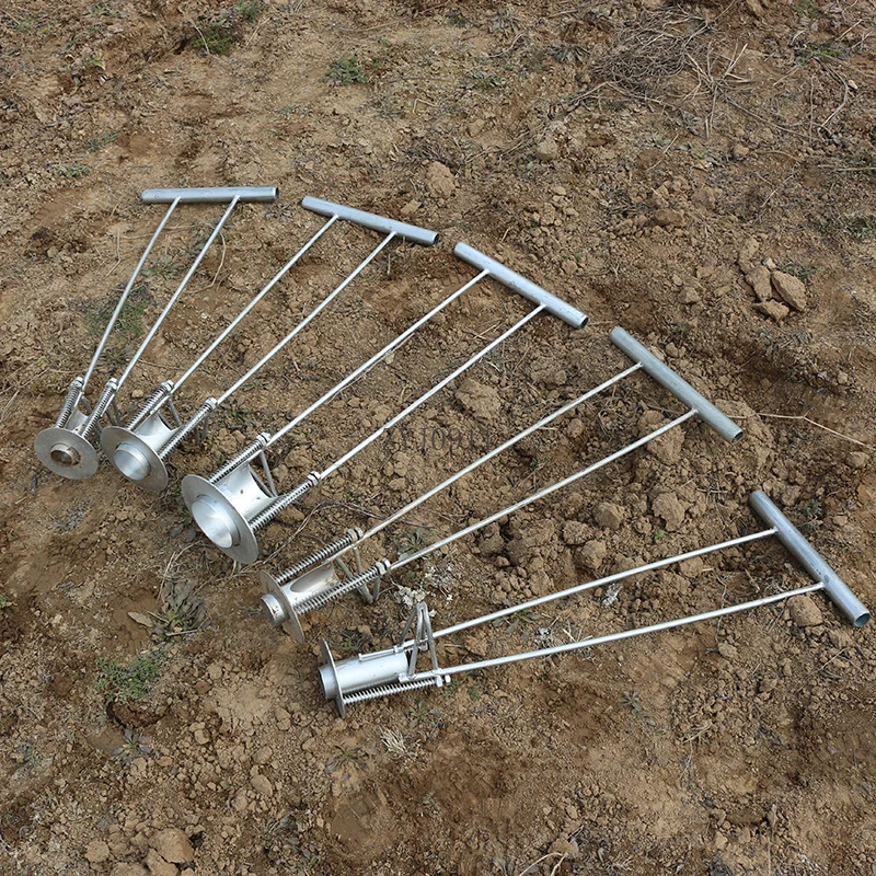 Perforatrice per utensili agricoli, piantagione di piantine di pepe, perforatrice per verdure che coltivano l'anguria