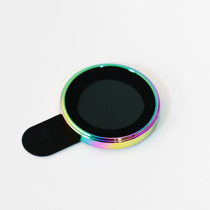 Metal Ring Lens Glass for iPhone 15 16 Pro Max 15pro Alloy Camera Protector Back Lens Film Cap Cover with Positioner image 5