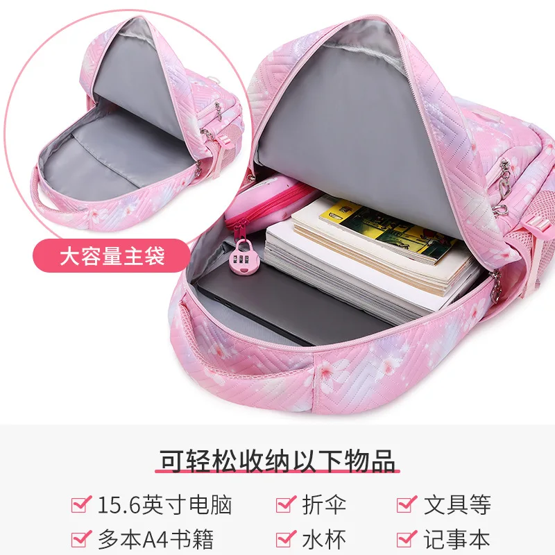 حقيبة ظهر نسائية لطيفة مقاومة للماء حقيبة مدرسية للمراهقات حقيبة كتب نسائية حقيبة سفر Mochilas Para Mujer