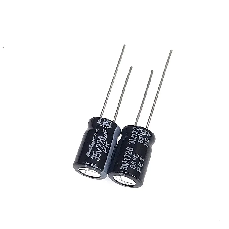 

50pcs/lot Japanese original Rubycon PK series aluminum electrolytic capacitors free shipping