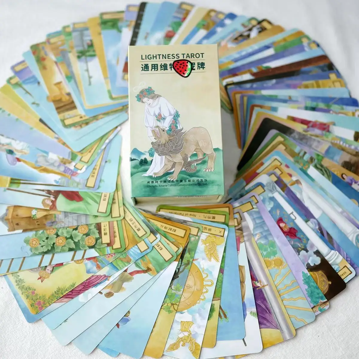 Arcana-Genuine Universal Leveza Waite Tarot, Coleção Casual Festa Iniciante, Tarot