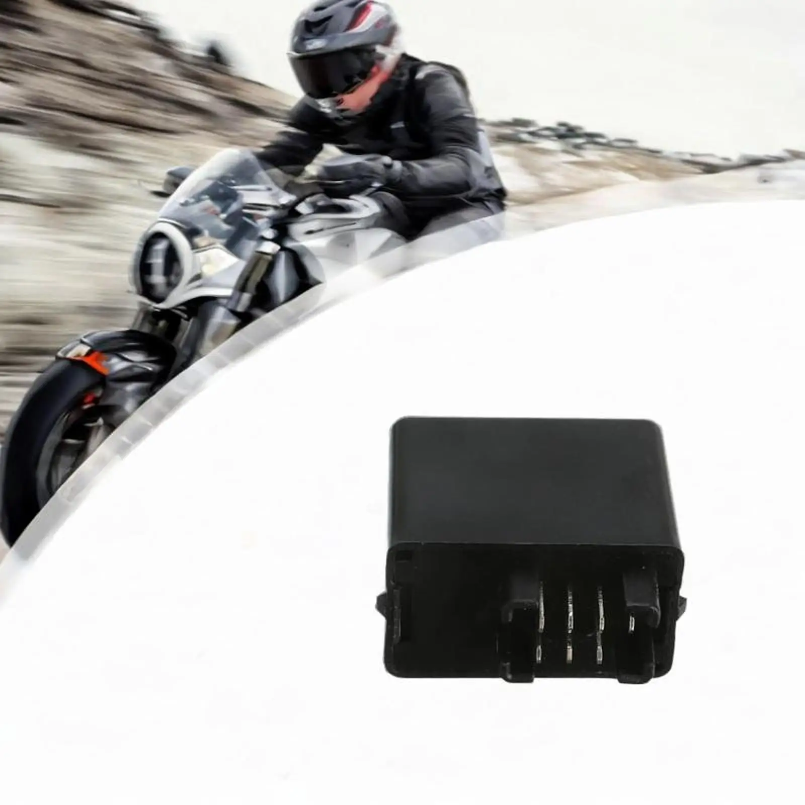 

LED Turn Signal Flasher Relay 7Pin 12V Motorcycle Indicators LED Light Flasher Blinker Flash Controller for Suzuki Gsxr Gsf DL