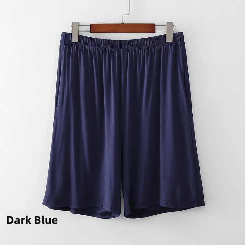1 pair of dark blue (men's modal shorts)