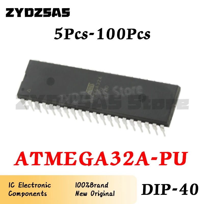 

1Pcs-100Pcs ATMEGA32A-PU ATMEGA32A ATMEGA32 ATMEGA IC MCU Chip DIP-40