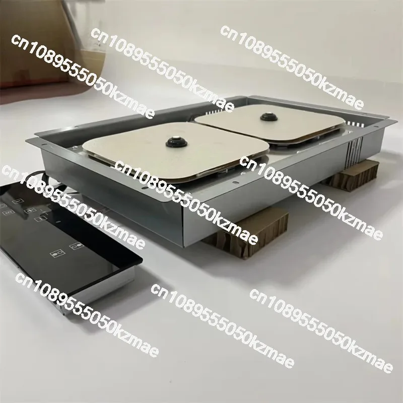

Suitable for the central island of the invisible induction cooker fusion cabinet, a new type of dual-burner induction cooker