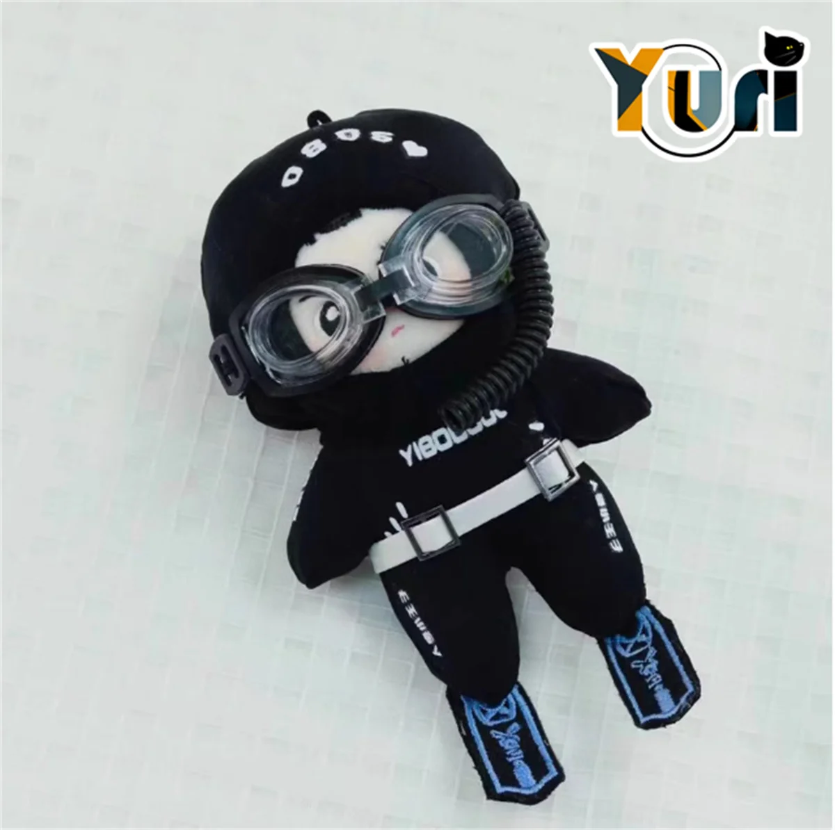 Yuri Cotton Doll Clothes 10cm Mermaid Set Diving Suit Baby Coat Small Skull Cute Kid Gift Pre-sale GG