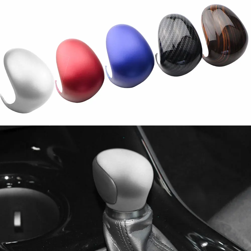 

For Toyota CHR C-HR 2016 - 2022 AT Gear Head Shift Knob Sticker Cover Gear Protector Handball Trim Cover Interior Accessories