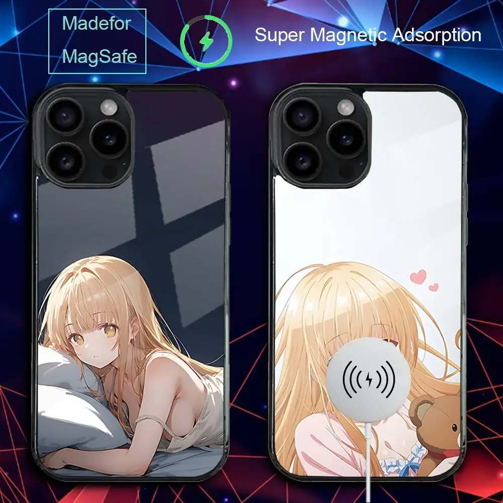 

M-Mahiru Anime S-Shiina Phone Case For iPhone 17,16,15,14,13,12,11,Pro,Max,Plus,Mini,SE4,E Magnetic Magsafe Wireless Charging