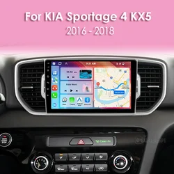 9 inch Car Screen for KIA Sportage 4 KX5 2016 2017 2018 Android Auto Navigation GPS Wireless Carplay Wifi Stereo Bluetooth