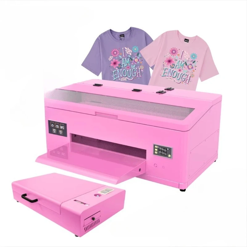

A3 33cm Pink DTF Printer T-Shirt Textile Apparel Sticker DTF Printer