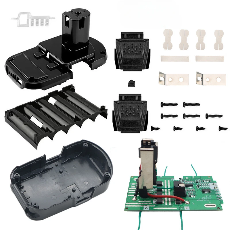 

PCB Charging Protection Circuit Board P108 5/10/15-cell Lithium-ion Batteries Plastic Case for RYOBI 18V 20V P108 ONE+ Battery