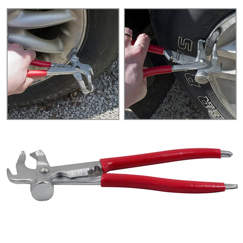 Wheel Weight Pliers/Hammer Vehicle Car Wheel Balancer Balancing Tyre Tool Tire Balance Block Car Repair Tool Automobiles, Parts