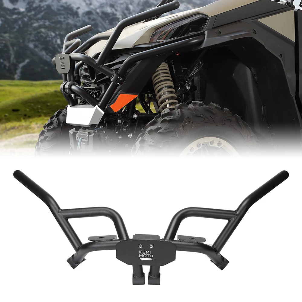 

For ZForce 800/950 Trail and 950 Sport Gen 2 5BWV-801100-5000 Metal Front Bumper 38MM Tube Rust Resistant 2023-2025