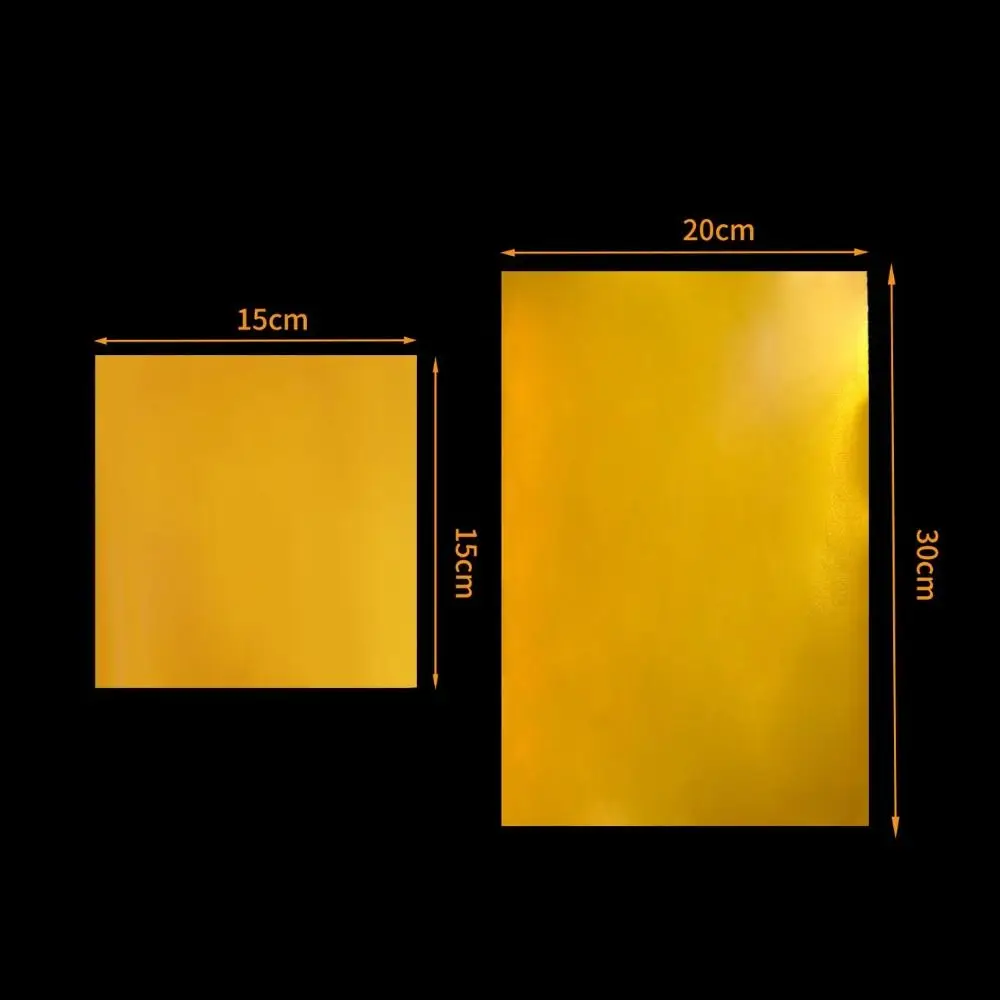 70 ميكرون سميكة النقش ورق الرسم الذهب احباط 20*30 سنتيمتر الألومنيوم احباط ورق فني اليدوية النقش احباط ورقة #6