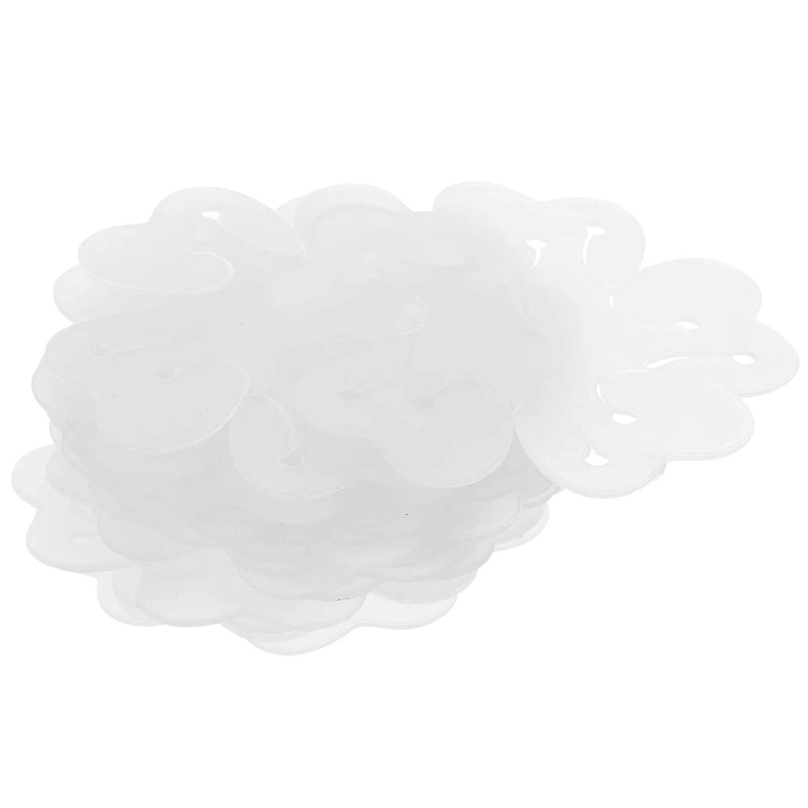 

50Pcs Flower Shape Balloon Clips Plastic DIY Party Decorations Wedding Birthday Balloons Holder Balloon Clip Ceiling