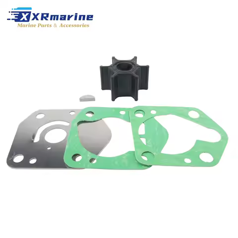 17400-99J00 Water Pump Impeller Service Parts Kit Fits for Suzuki 8 9.9 15 20 HP Marine Outboard Engines Replaces 17400-99J01