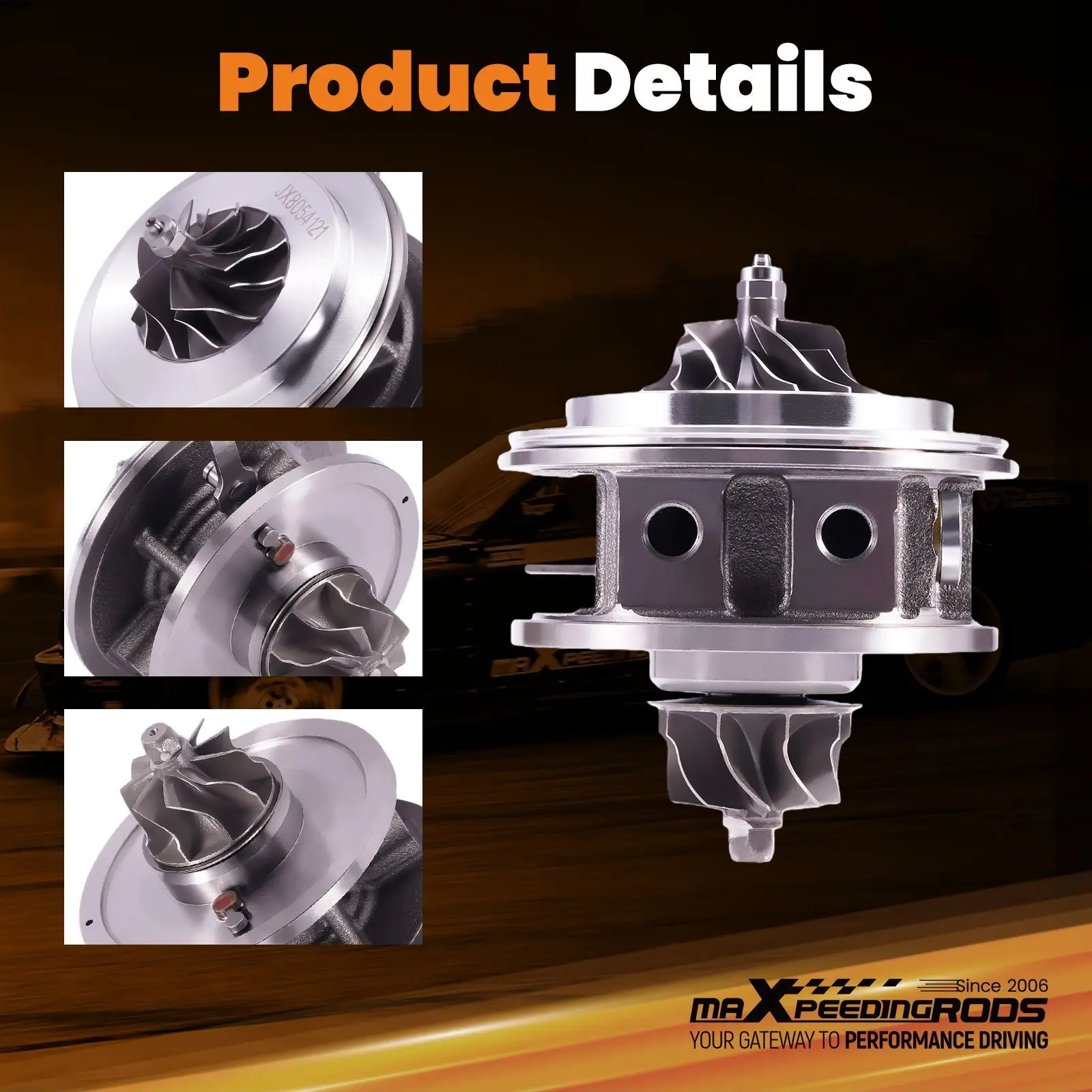Turbo Turbolader Cartridge For Hyundai iLoad i800 2.5 Crdi 125kw/170hp D4CB 08-
