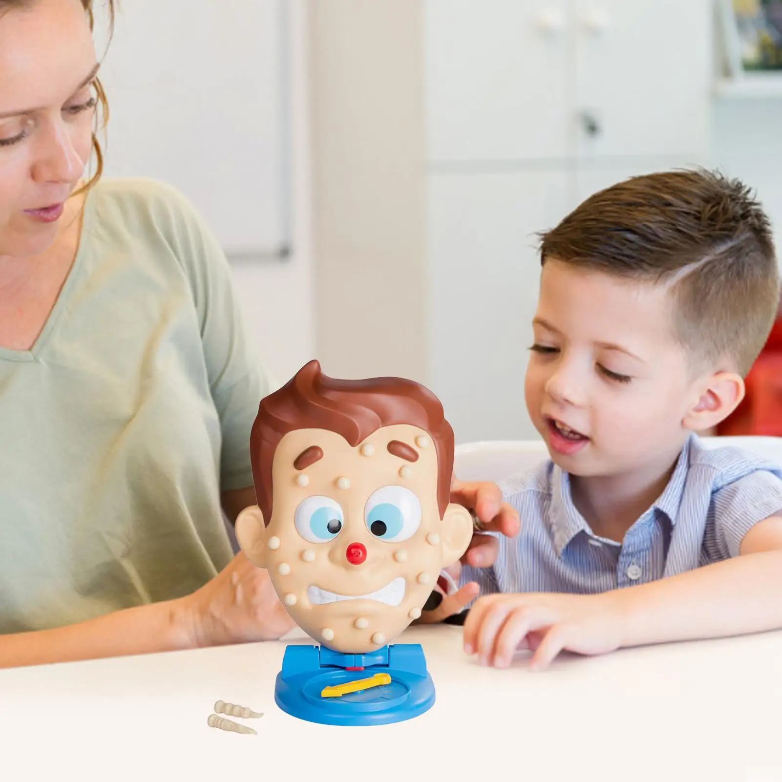 لعبة بثرة بوبر فيدجيتس مع أدوات حشو تصميم مضحك غريب لتخفيف التوتر ضغط هدية الكبار قابلة لإعادة الاستخدام مخفض القلق #4