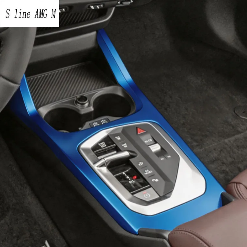 For BMW 1 2 Series F70 F74 2024-2026 RHD Car gear shift Center Console Stowing Tidying Door Armrest Box Cover Trim Accessories