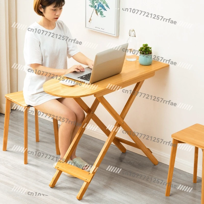 

Folding dining table home dining table outdoor small square table portable round simple long