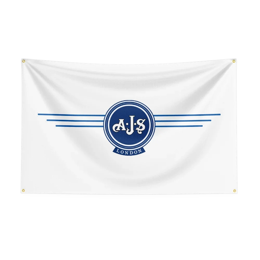 Motorcycle Flag A-A-J-S Fans Banner Custom any Image lightweight double stitched event hall basement backdrop