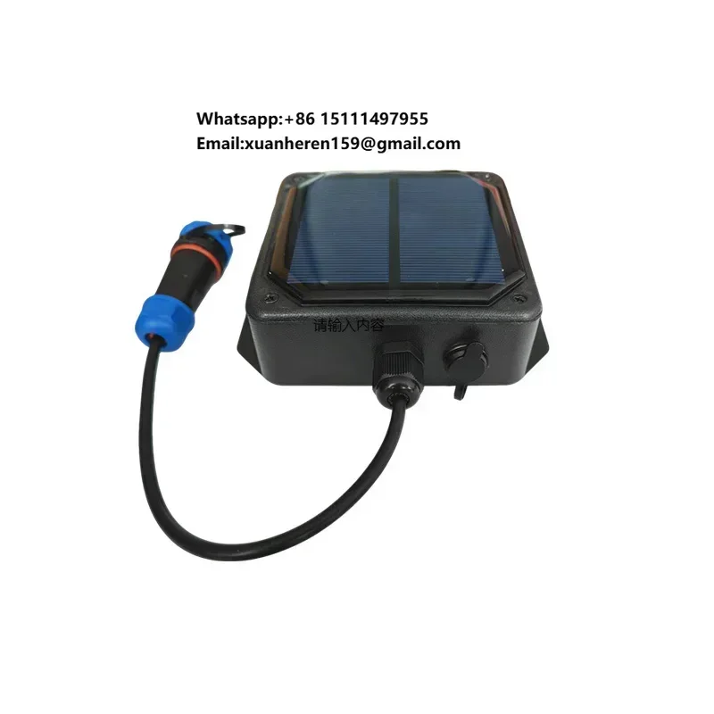 ZONEWU IoT Soil Electrical Conductivity Sensor with LoRa & Solar - Precision Farming Solution