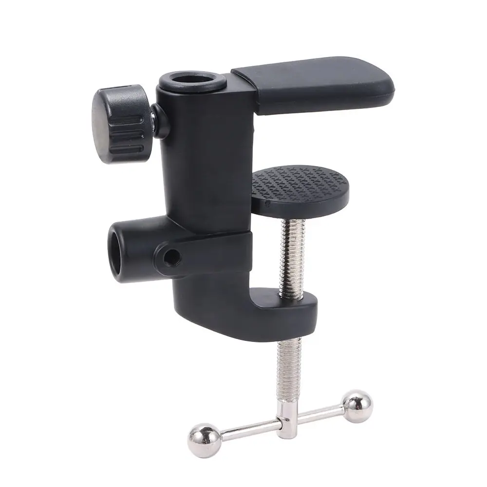 Cantilever Light Holder Desk Lamp Clip Mic Stand Dual Use Universal Bracket Desk Lamp Clip Mounting Fitting Lighting Accessories